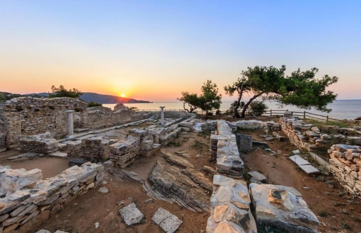 Apartamento Thasos Seaside Serenity - Seaview & Garden Nests Astris Exterior foto